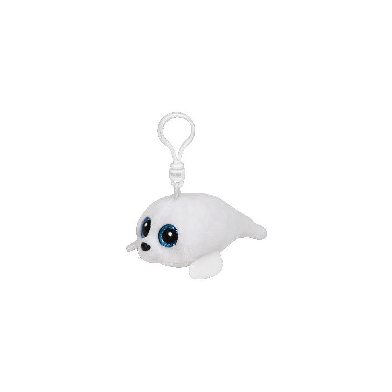 TY Beanie Boos Мягкая игрушка - брелок WHITE SEAL ICY 8см, TY36624