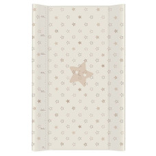 CEBABABY пеленальная поверхность с твердой основой 50x80см STARS BEIGE W-210-066-111