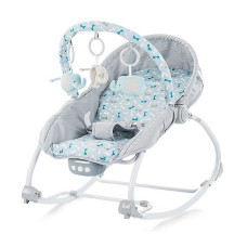 BABY MIX Детское кресло-качалка, LCP-BR212-18 серый