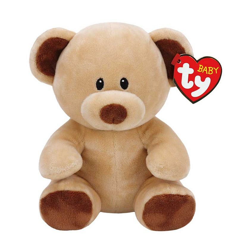 TY Baby Ty Мягкая игрушка BROWN BEAR BUNDLES 15см, TY32157