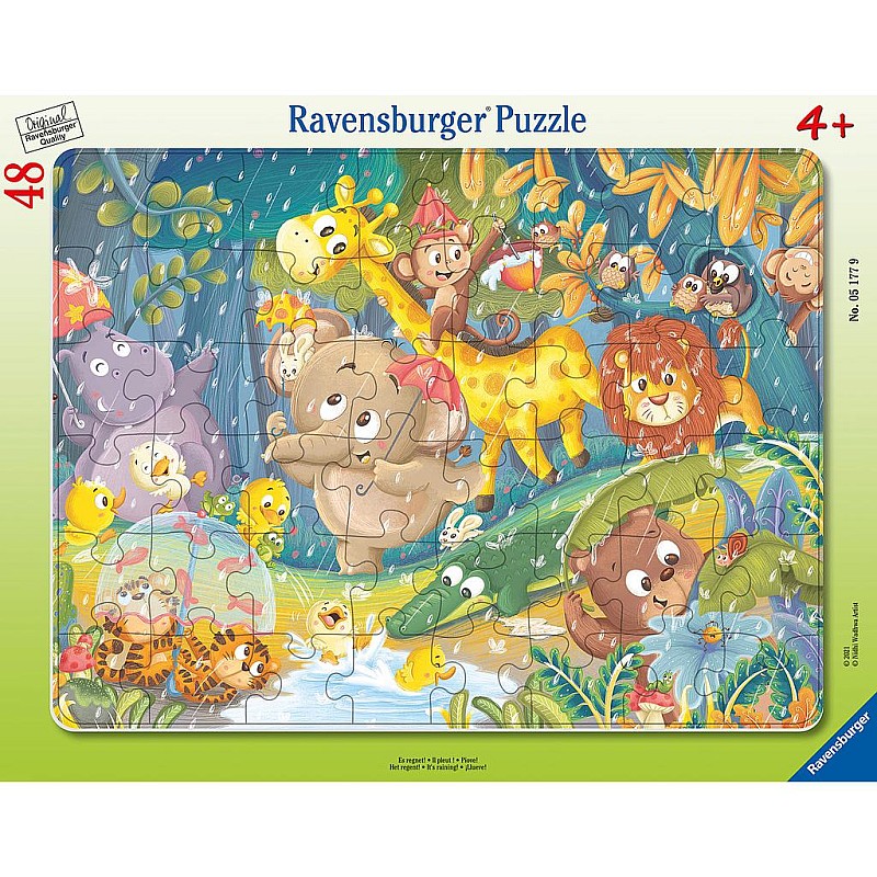 Ravensburger Пазл в рамке It's Raining 48шт. 4+ R 05177