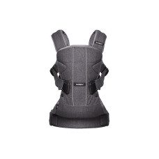 BABYBJORN ONE Cotton Mix Рюкзак-кенгуру - Denim grey/dark grey