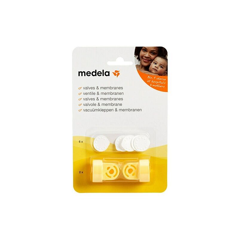 MEDELA Запасные 2 клапана и 6 мембран для молокоотсоса 800.0727