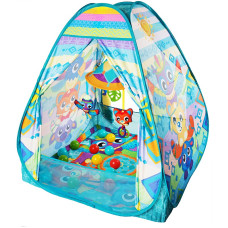 PLAYGRO развивающий коврик - палатка Convert Me Teepee 0m+ 0187626