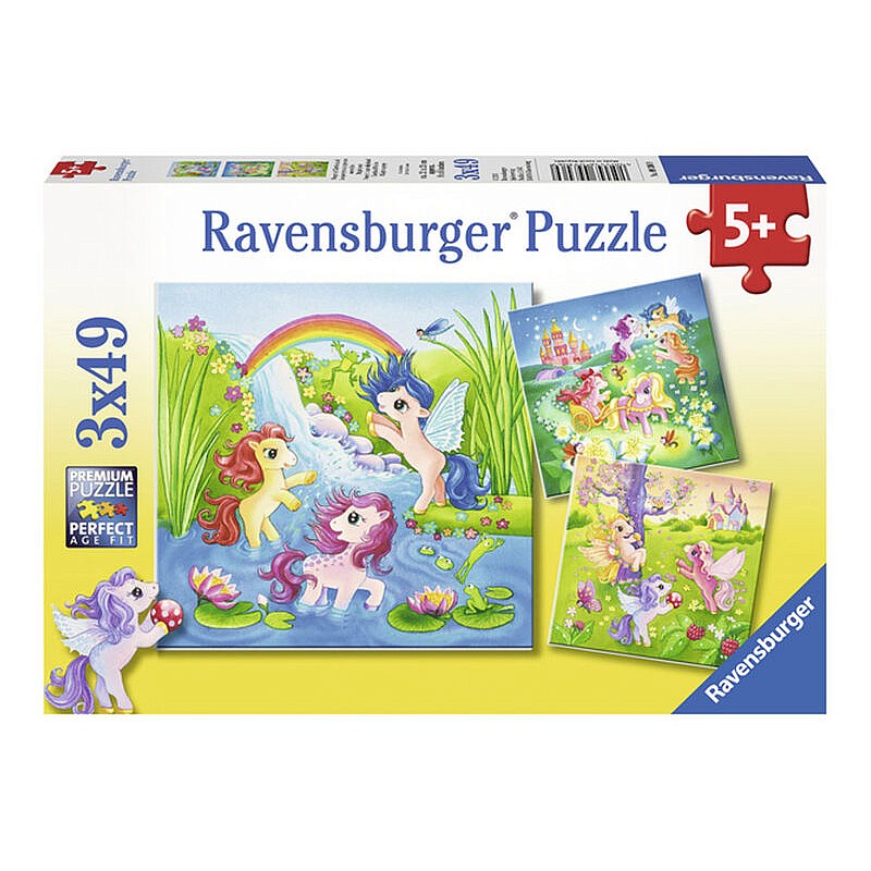 Ravensburger пазл 3x49 Fairyland Ponies R 09306