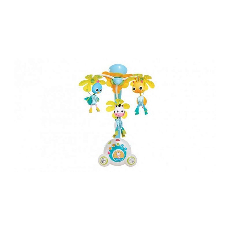 TINY LOVE Soothe 'n Groove Mobile™ SafarI Музыкальная карусель с мягкими игрушками, TL1303706830R