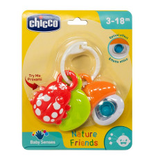 CHICCO Прорезыватель Nature Friends, 09709.00 РАСПРОДАЖА