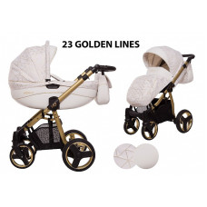 BABYACTIVE MOMMY Gold универсальная коляска 2в1, Golden Lines 23