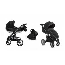 BABYACTIVE MOMMY Glossy универсальная коляска 3в1, Space Gray