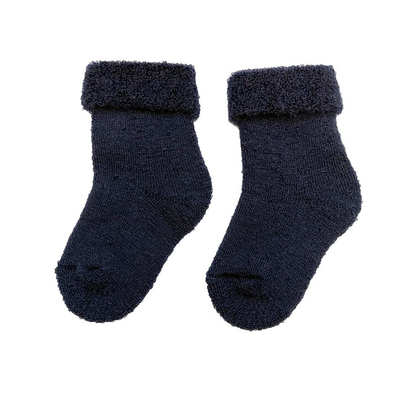 LORITA носочки из шерсти мериноса 12см 1526 синие