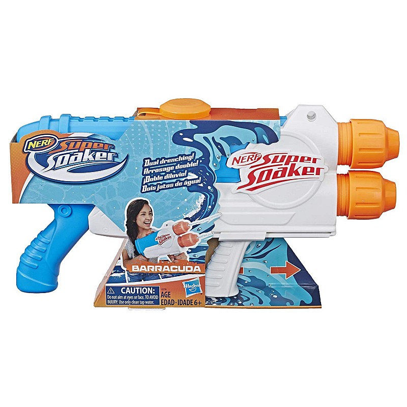 NERF SUPERSOAKER  водный бластер Барракуда