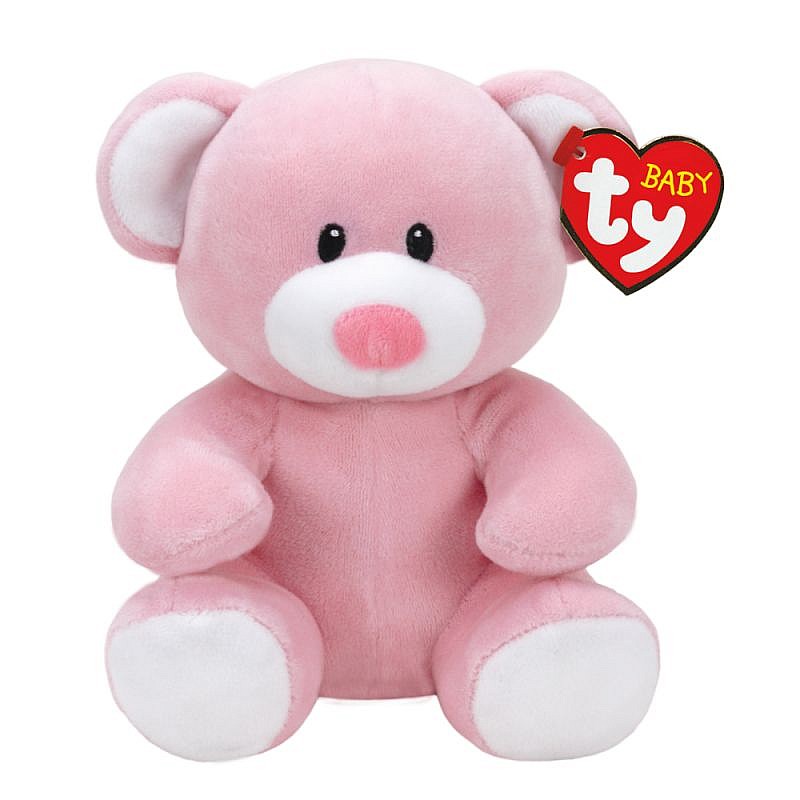 TY Baby Ty Мягкая игрушка PINK BEAR PRINCESS 15см, TY32127