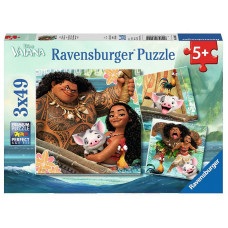 Ravensburger пазл 3x49 VAIANA R 08004