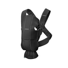 BABYBJORN MINI COTTON Рюкзак-кенгуру BLACK 021056