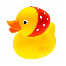 HENCZ Игрушка для ванны Duck in red 0м+ 1шт. 515