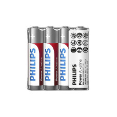 PHILIPS Батарейки Power Alkaline, iepakojumā 4 шт