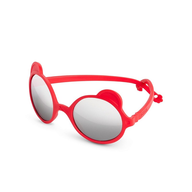 KIETLA OURS'ON Безвинтовая и 100% небьющаяся оправа с высокой степенью защиты от УФ-А и УФ-В поляризованные солнцезащитные очки для детей 2-4 года,