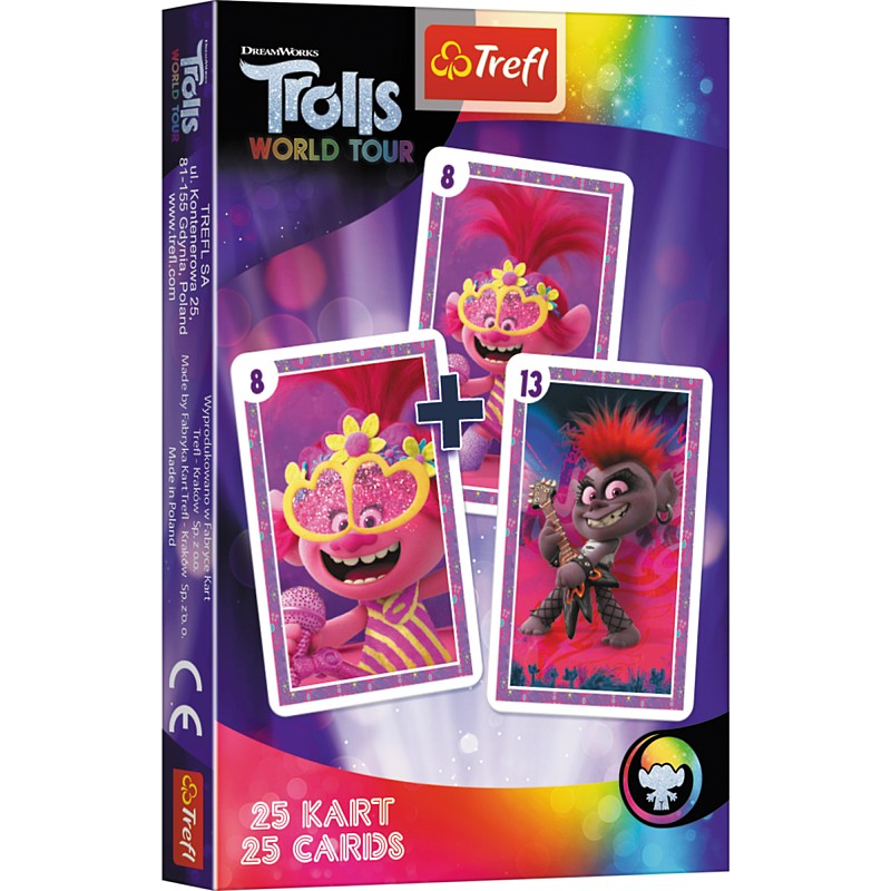 TREFL TROLLS Карточная игра Тролли