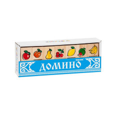 TOMIK Игра Домино - FRUITS 28шт., 5555-5 РАСПРОДАЖА