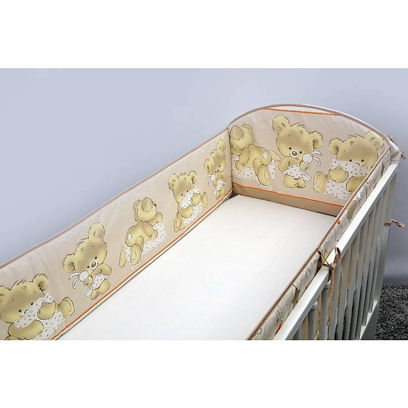 ANKRAS MIKA бортик для кроватки 360см beige