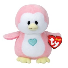 TY Baby Ty Мягкая игрушка PINK PENGUIN PENNY 15см, TY32156