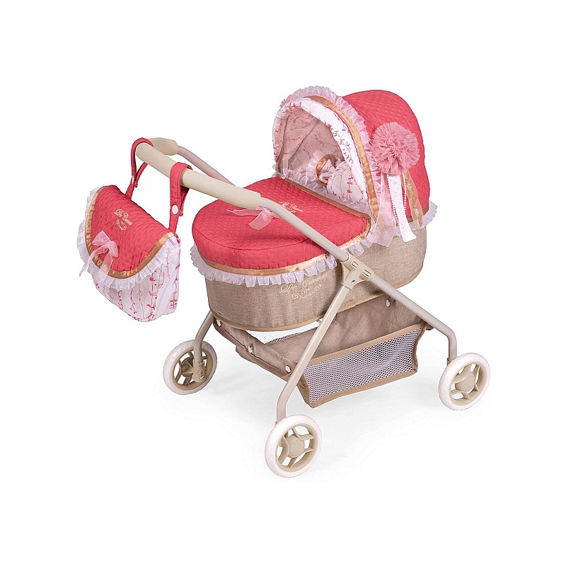 DeCuevas коляска для куклы c сумкой MARTINA ROSA, L 86033