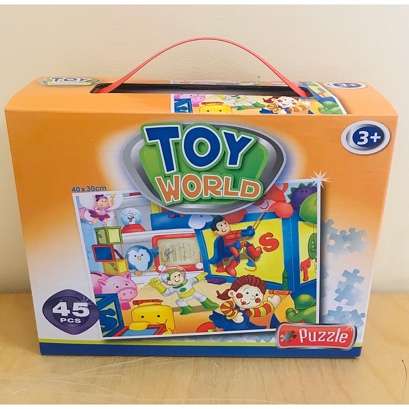 ERJUTOYS Пазл 3+ 45 элем., JU9259 Toy World