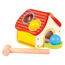 BINO Игра с молоточком House 12м+ 84199