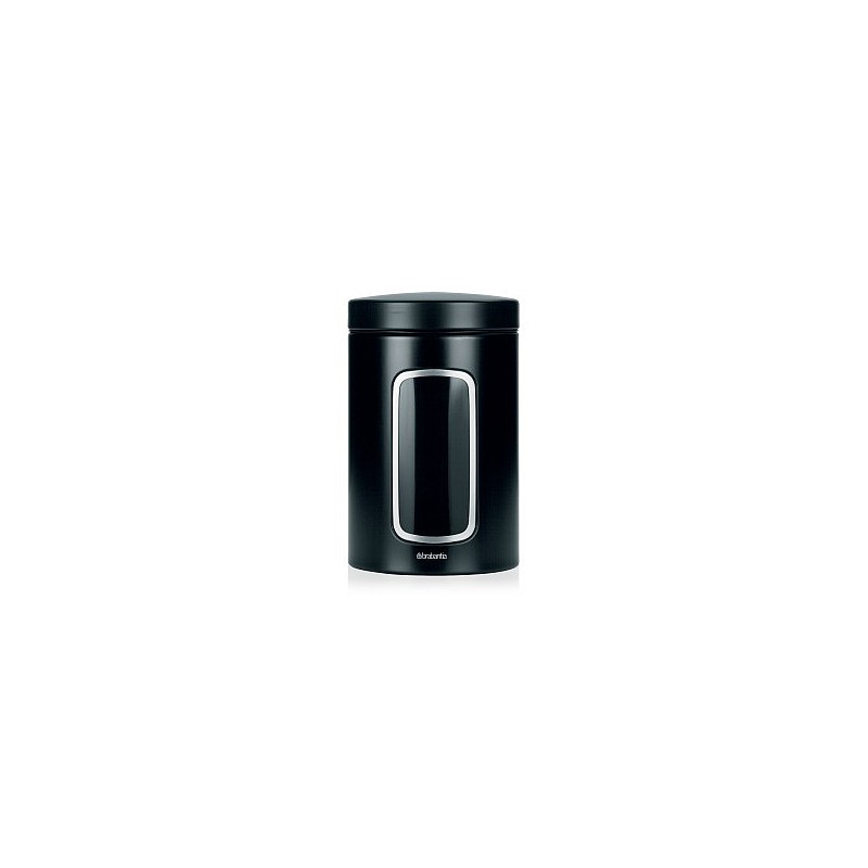 BRABANTIA контейнер для сыпучих продуктов,1.4 l Matt Black