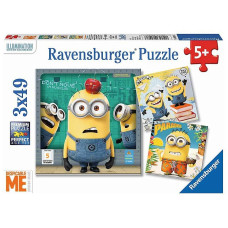 Ravensburger пазл Minions - Despicable Me 3x49элем. R08007