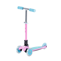 MOOVKEE трехколесный самокат MILO 120/100mm BABY BLUE & SWEET PINK