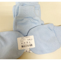 GALATEX Хлопковые варежки (антицарапки) для новорожденных art. 0001 (700912) blue