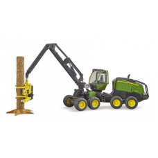 BRUDER John Deere 1270G комбайн с 1 бревном, 02135