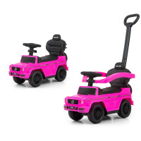 MILLY MALLY MERCEDES G350D Машинка толкалка с ручкой PINK