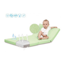 BABYMATEX RESSI складной матрас для путешествий 120x60x6cm col.52 zaļš