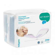 BABYONO Прокладки послеродовые NIGHT&DAY 15шт., 942