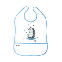 AKUKU Слюнявчик 30x30см 1шт. A0520 Hedgehog СКИДКА