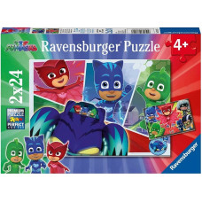 Ravensburger пазл PJ Masks 2x24элем. R07825