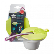 TOMMEE TIPPEE EXPLORA тарелочка с крышкой и ложечкой для кормления 44670253