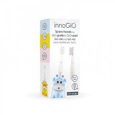 INNOGIO Запасные головки для детской зубной щетки GIOgiraffe & GIOrabbit GIO-450BH