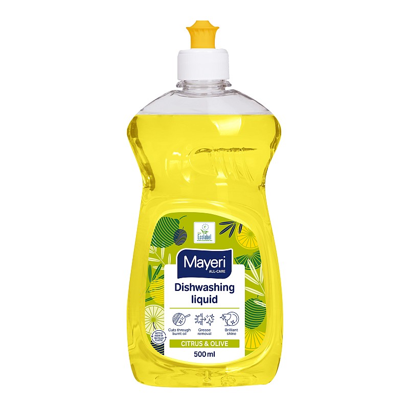 MAYERI All-Care Cредство для мытья посуды Цитрус и оливки 500ml (15) K792