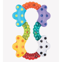 PLAYGRO погремушка с прорезывателем 3м+ Click And Twist 0183192