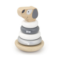 VIGA Деревянная игрушка пирамида PUPPY 12м+ 51613