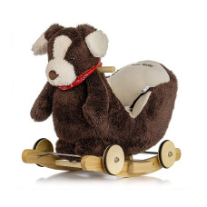 MILLY MALLY POLLY PLUS Детская качалка с колесиками BROWN DOG 4771