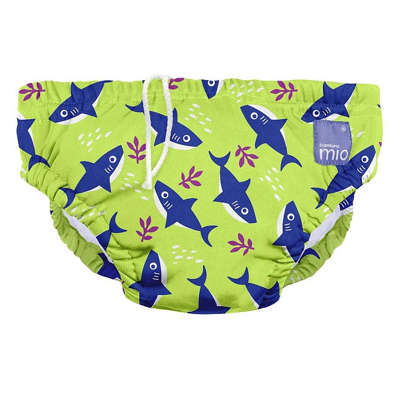 BAMBINO MIO Swim Nappies плавки NEON SHARK, L (9-12кг) SWPL SHA РАСПРОДАЖА