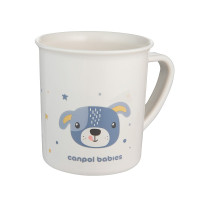 CANPOL BABIES Cute Animals Пластмассовая кружка 170мл. 12m+, 4/413blu