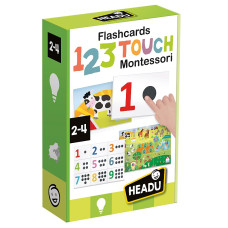 HEADU Montessori Тактильные карточки 123 Touch MU54891