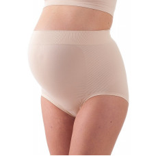 BELLISSIMA Slip Бесшовные трусики с зоной поддержки живота Maternity M-L skin