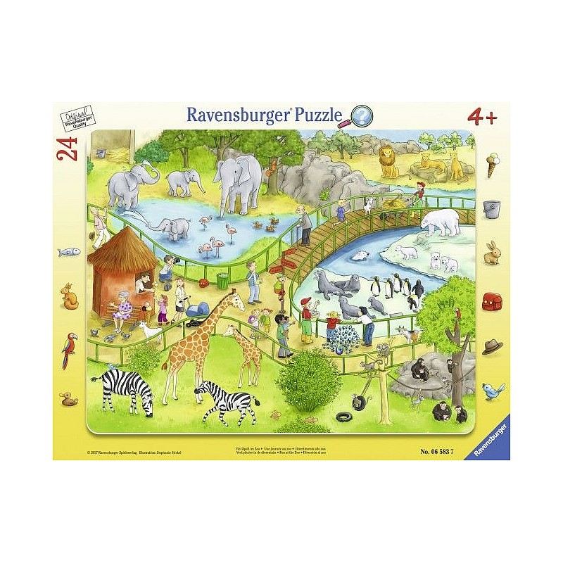 Ravensburger пазл Zoo 24элем. R06583