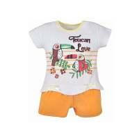 KOALA TUKAN летние ползунки (песочник) 74 размер, 04-956 оранжевый РАСПРОДАЖА